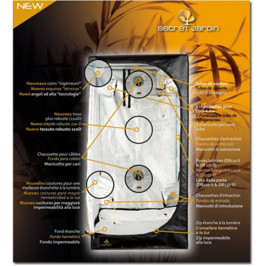 Chambre culture Dark Room 2 / DR2 60