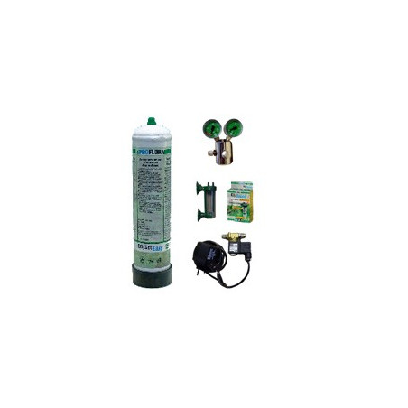 kit CO2 Complet avec Manometre + Bouteille gaz jetable JBL 500 g