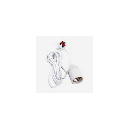 Douille de suspension pour Eco CFL - cable 4 m + Prise EU