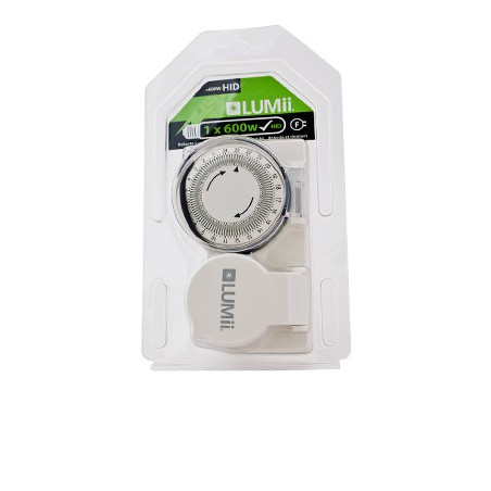 Programmateur / Timer Analogique LUMII 600 Watts max.