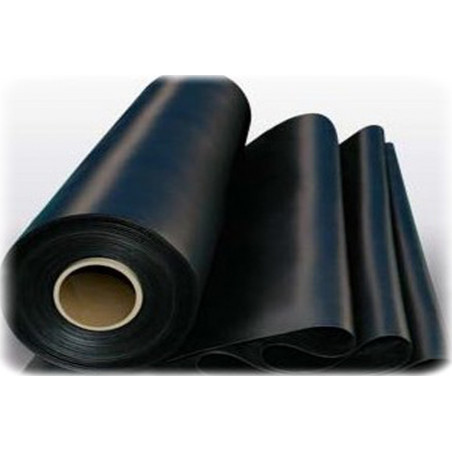 Ba¢che plastique N/B 0,13 mm/ metre