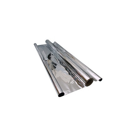 Film reflechissant Mylar Ultra Silver largeur 1,4 m / metre
