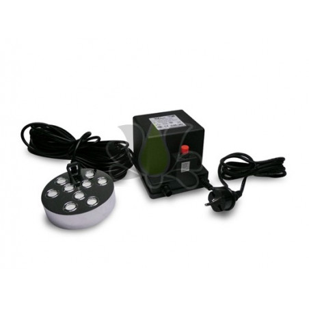 Brumisateur a  ultrason (Humidificateur / Ultraponie) Mist Maker 9 taªtes