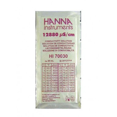 Solution etalonnage EC a  12,88...