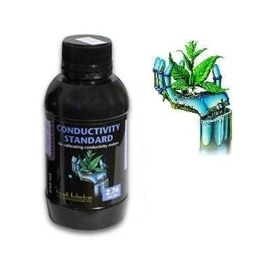 Solution etalonnage EC a  2,88 mS/cm2...