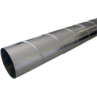 Tube Spiro Galvanize diam 125 mm Tube...